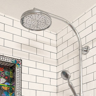 Johnson and Sons Plumbing, Bathroom Remodel, Shower Head